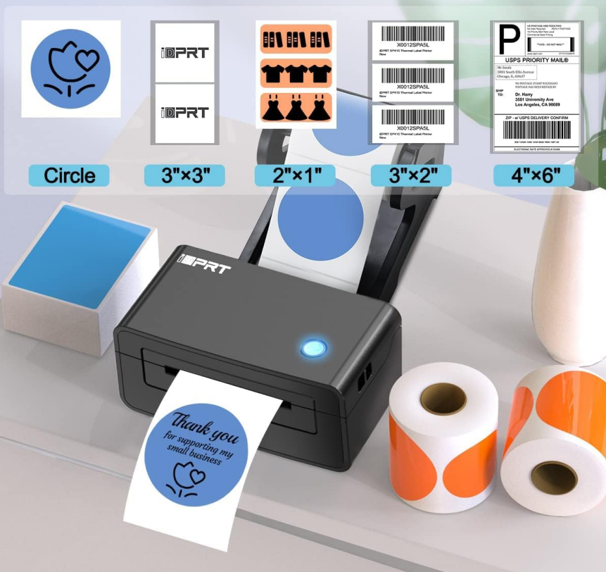 Printuesi i etiketës termike HPRT printon në formë të ndryshme të labels.png